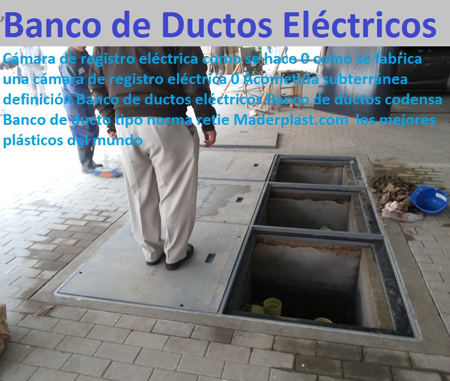 Cámara de registro eléctrica como se hace 0 como se fabrica una cámara de registro eléctrica 0 Acometida subterránea definición Banco de ductos eléctricos Banco de ductos codensa Banco de ducto tipo norma retie 0 Cámara de registro eléctrica como se hace 0 como se fabrica una cámara de registro eléctrica 0 Acometida subterránea definición Banco de ductos eléctricos Banco de ductos codensa Banco de ducto tipo norma retie